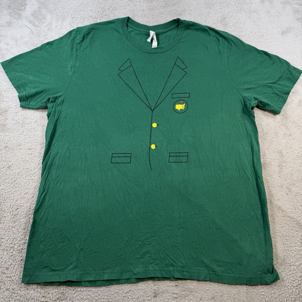 The Masters T-Shirt Mens 3XL Green Jacket Short Sleeve Augusta National Golf Tee